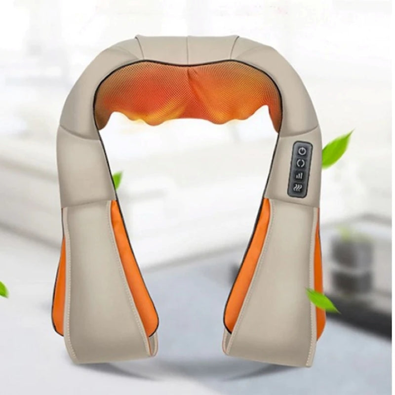 Aparat de Masaj Cervical cu Infrarosu si Caldura Crem