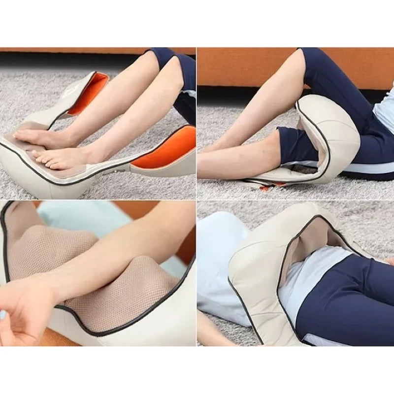 Aparat de Masaj Cervical cu Infrarosu si Caldura Crem-6