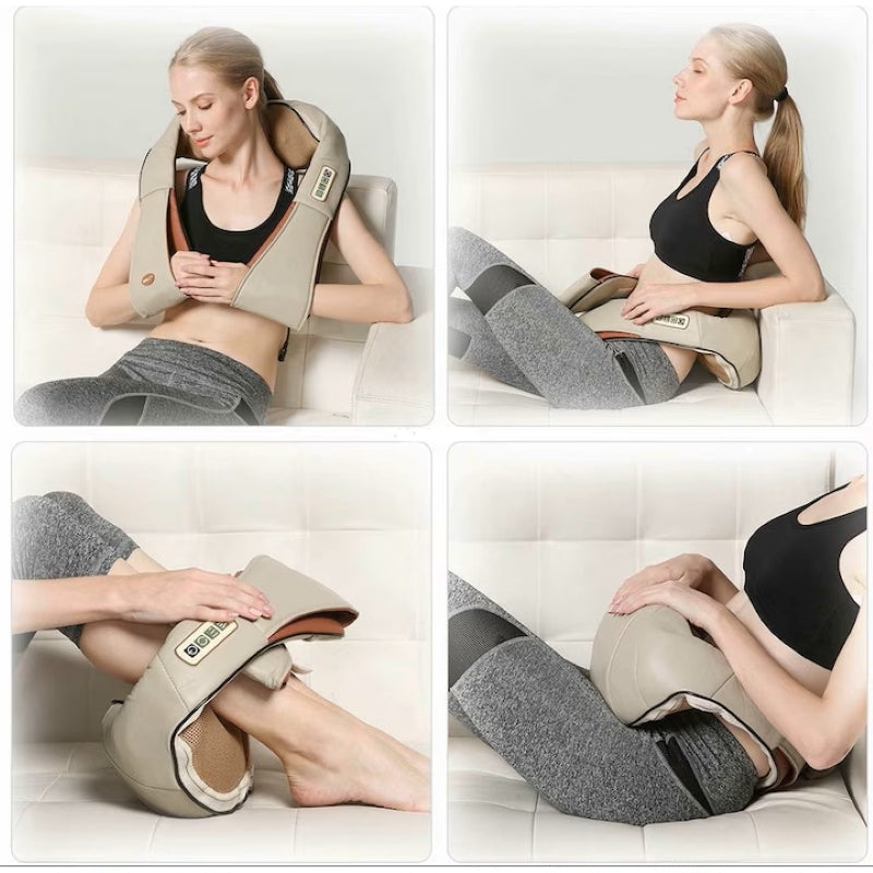 Aparat de Masaj Cervical cu Infrarosu si Caldura Crem-7