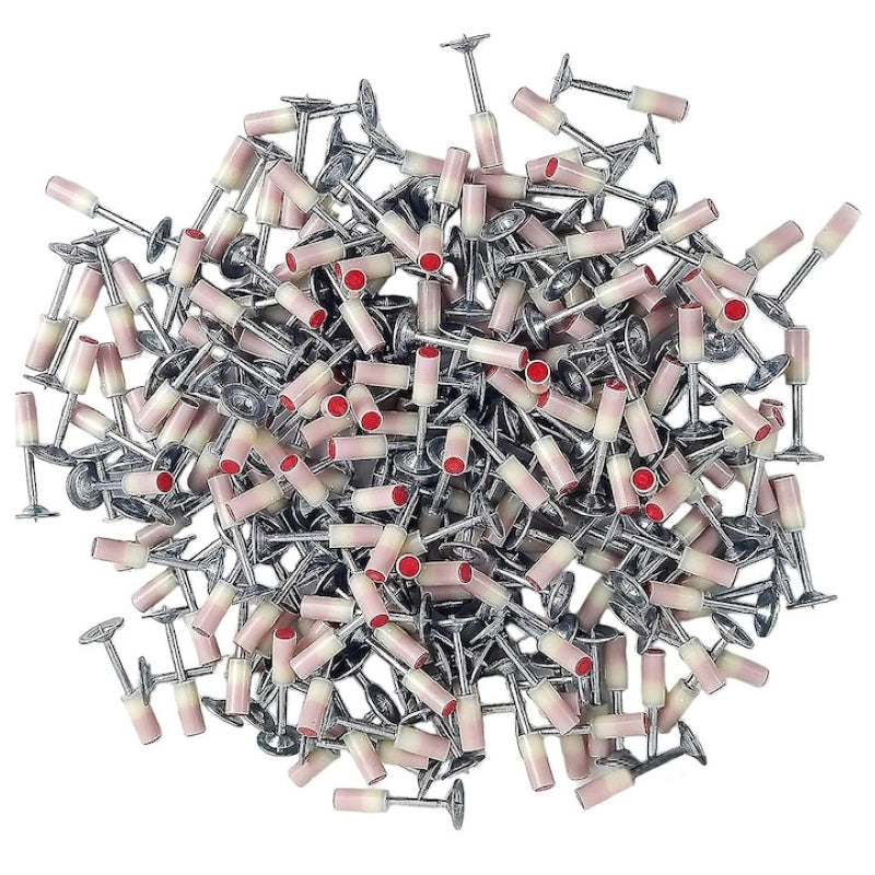 Set 50 Cuie Tip Ciupercă Autopropulsare Pistol Oțel 7.2mm-4