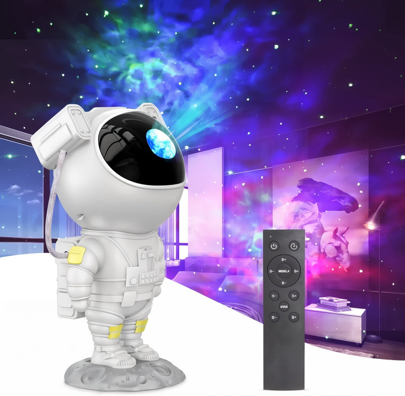 Proiector Astronaut cu Efect de Stele, Material ABS/PVC, Alimentare USB-1