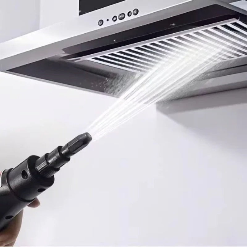 Aparat Curățat cu Abur 2500W 14 Accesorii 6 Trepte 1200 ml Alb-6