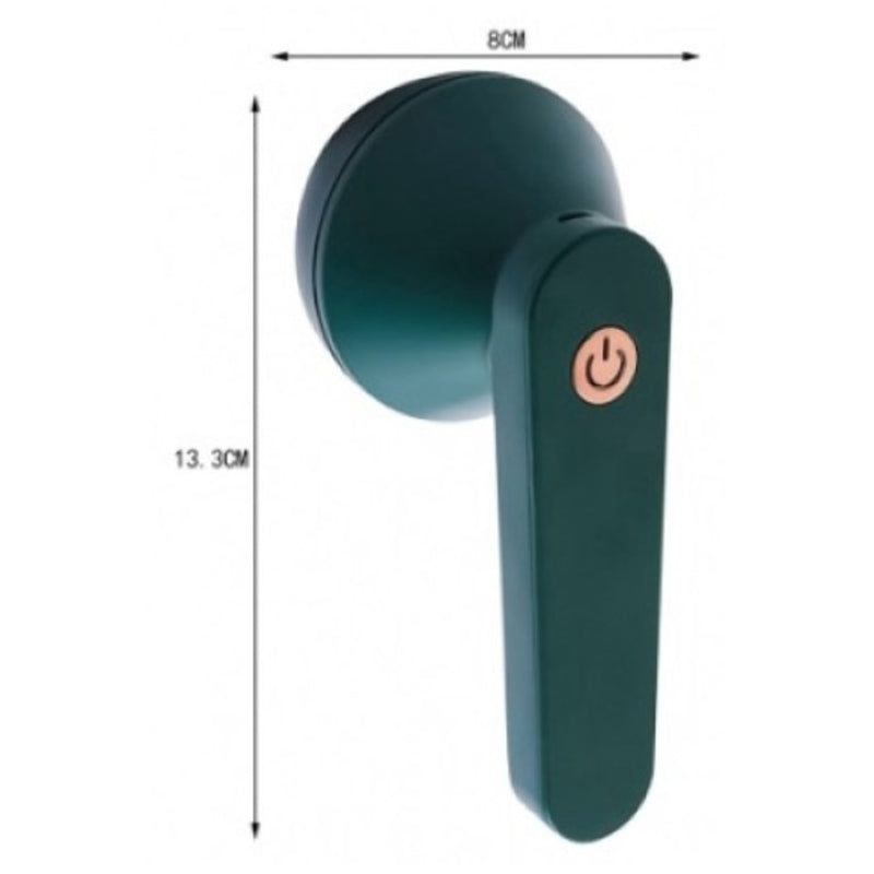 Aparat Electric Curățat Scame 6 Lame Reîncărcabil USB Verde-4