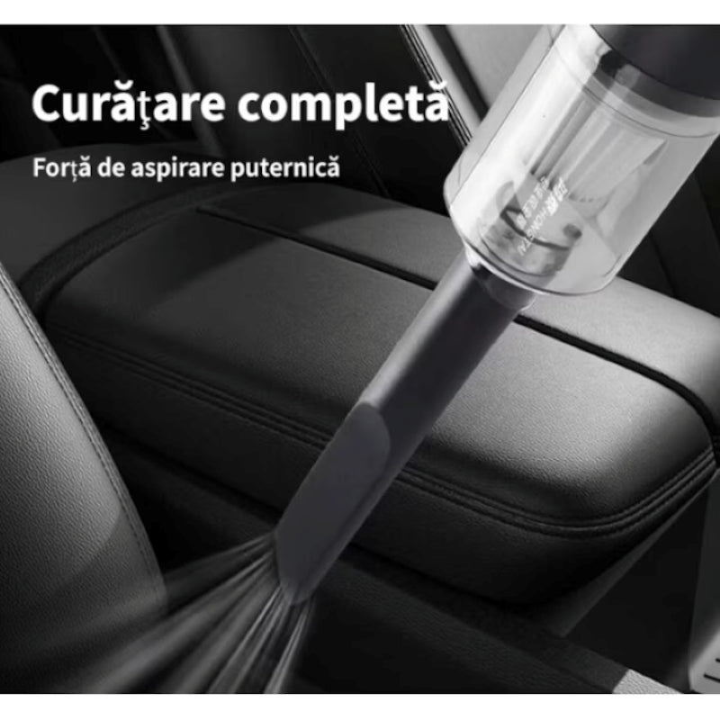 Aspirator Portabil Fără Fir 2 în 1 Auto Casă USB Filtru HEPA-4