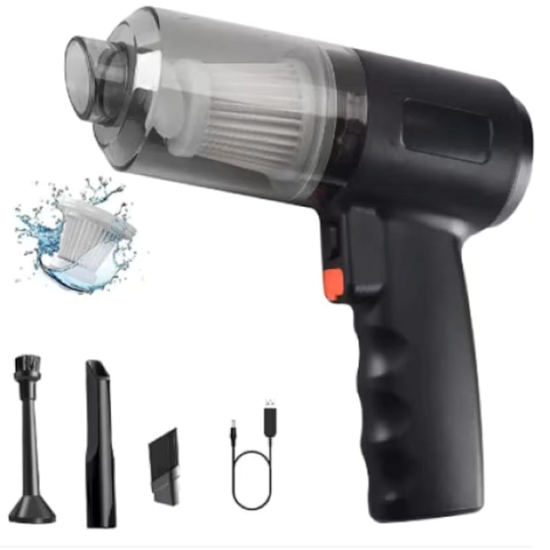 Aspirator Portabil Fără Fir 2 în 1 Auto Casă USB Filtru HEPA-1