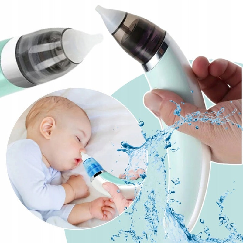 Aspirator Nazal Bebeluși Electric 5 Viteze 2 Capete Filtre USB-6