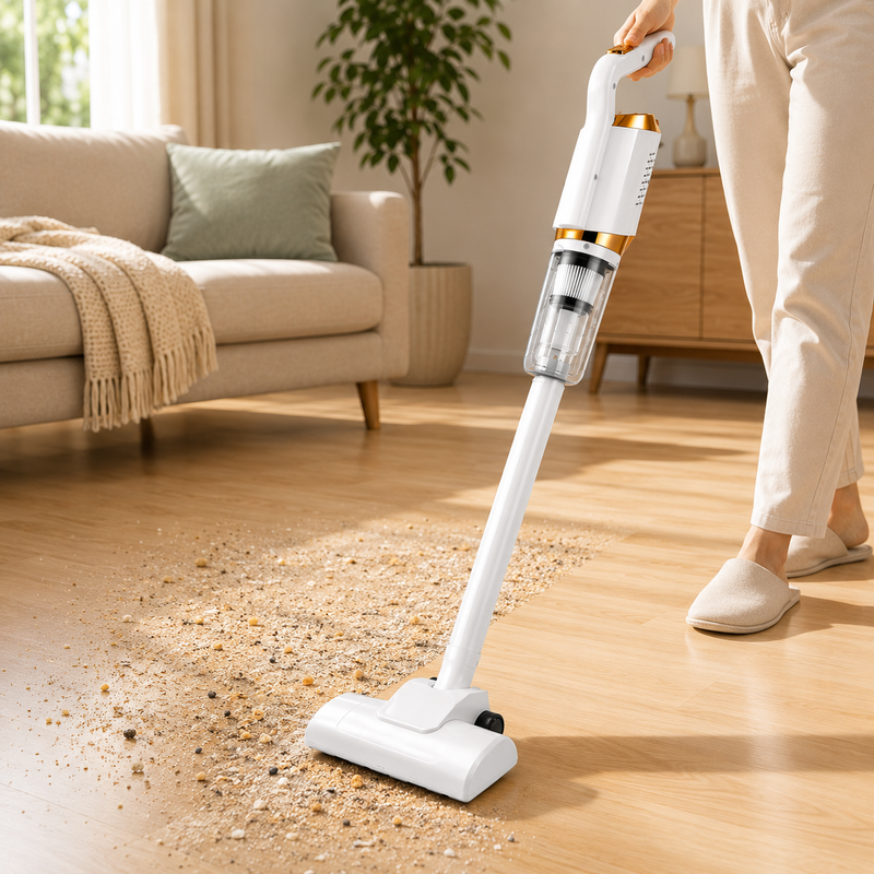 Aspirator vertical și de mână 2 în 1, fără fir, cu filtru detașabil și accesorii-3