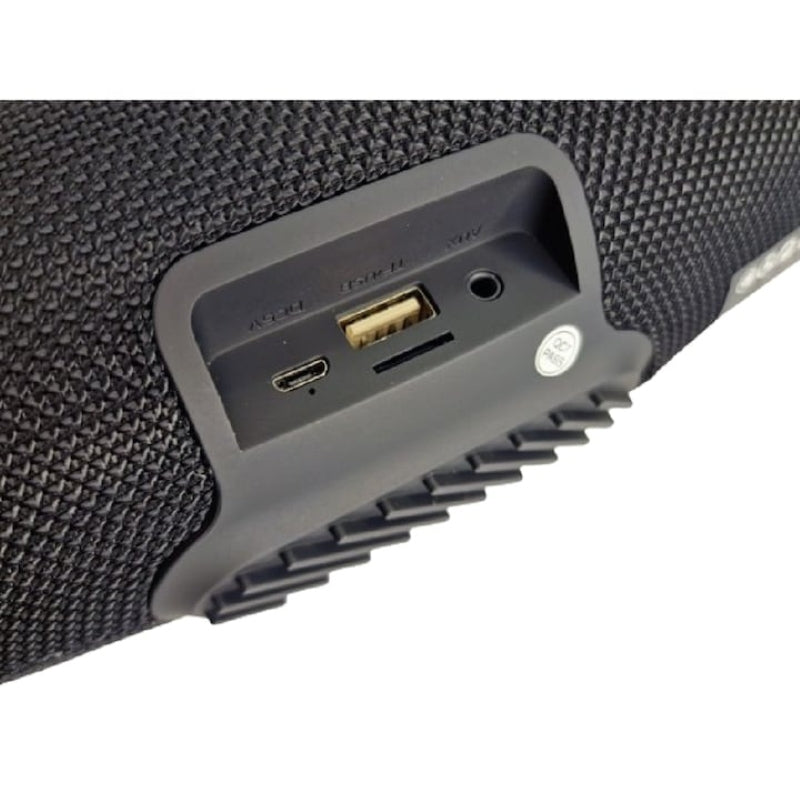 Boxă Portabilă Bluetooth 5.1 Lumini RGB Radio FM IPX6 4000mAh Neagră-5