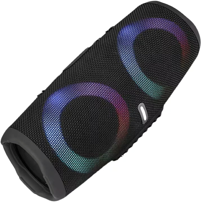 Boxă Portabilă Bluetooth 5.1 Lumini RGB Radio FM IPX6 4000mAh Neagră-6
