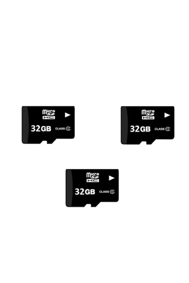 Set 3 Carduri Memorie MicroSD 32GB Clasa 10 UHS I 80 MB/s