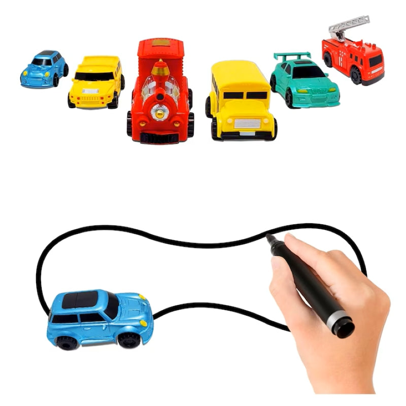 Mașinuță Magică Senzor Optic Urmează Linia Marker Baterii Incluse-2
