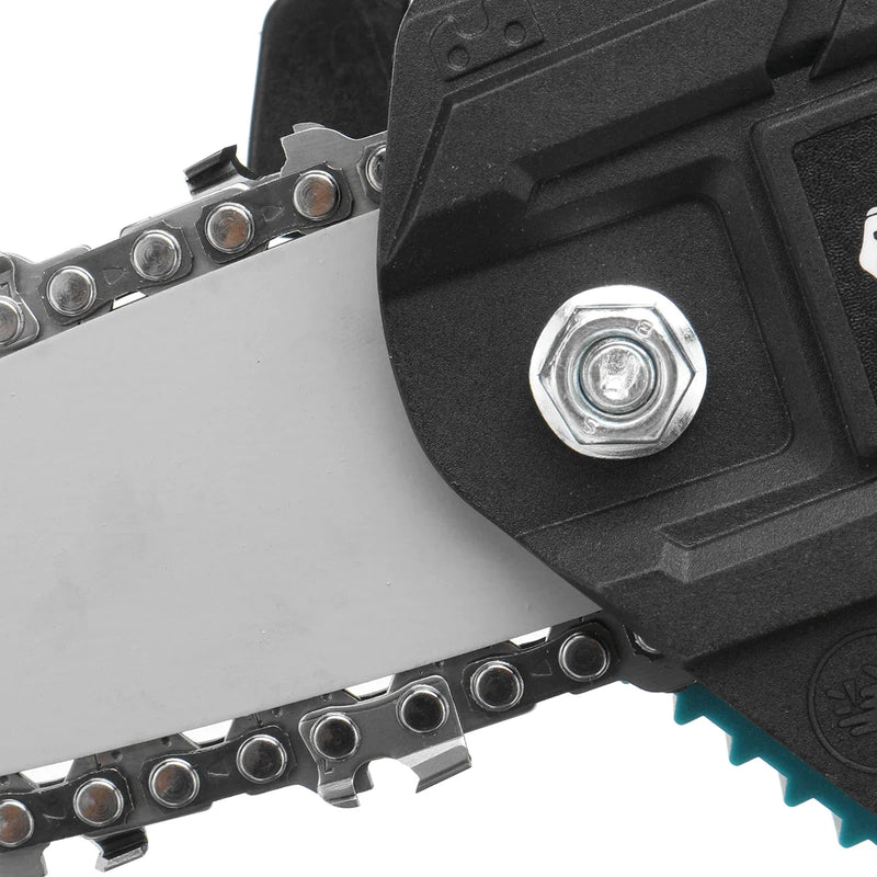 Mini Fierastrau Electric 48V cu Lant 6 inch si 2 Acumulatori-6