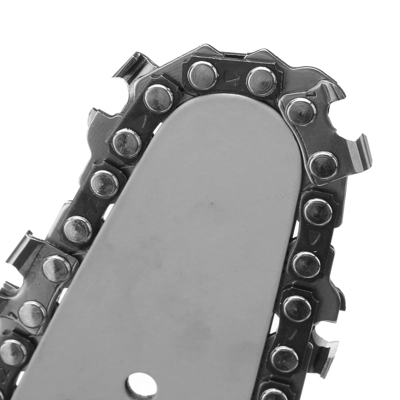 Mini Fierastrau Electric 48V cu Lant 6 inch si 2 Acumulatori-7