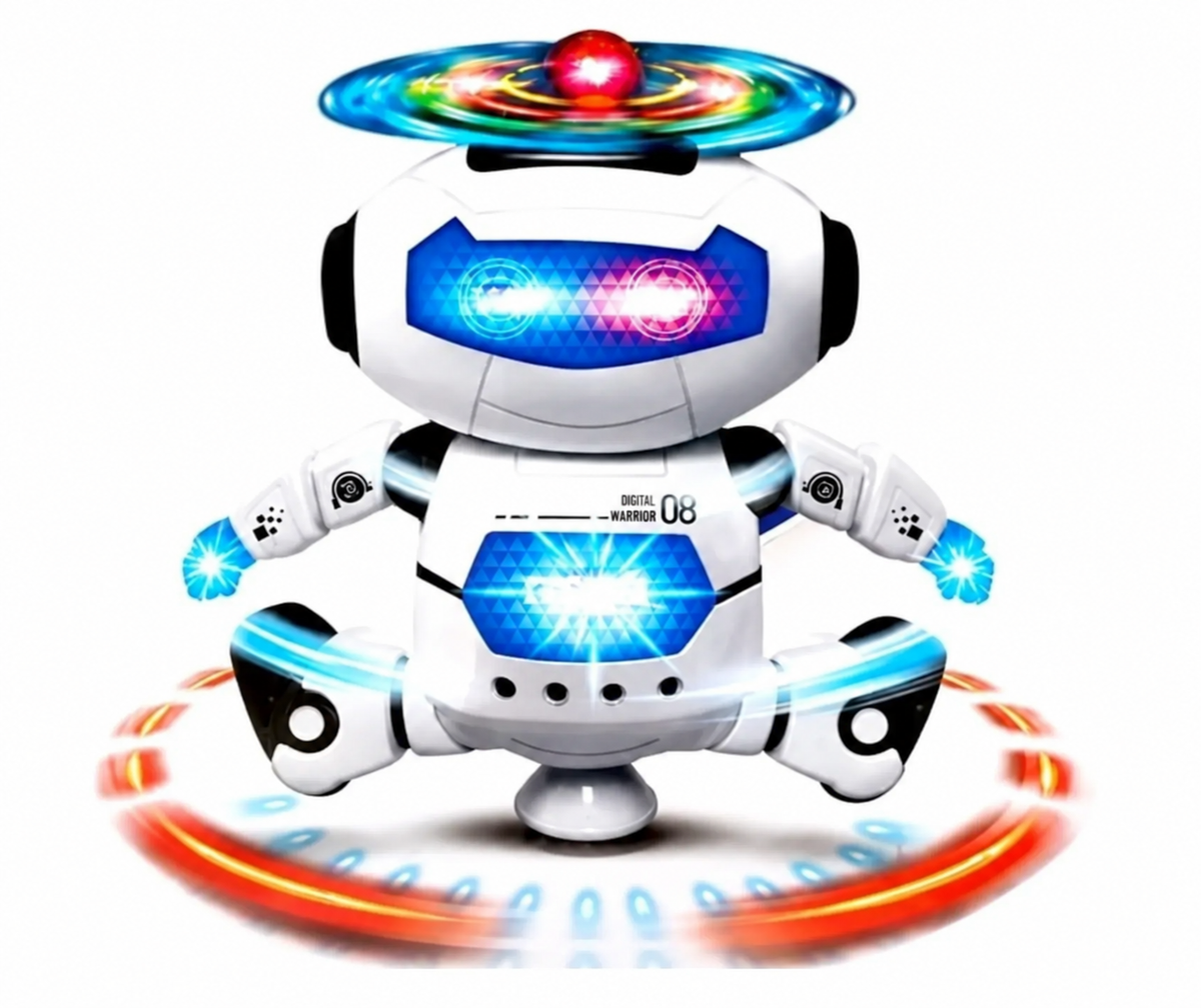 Jucărie Interactivă Robot Dansator Muzică Lumini Baterii Incluse-7