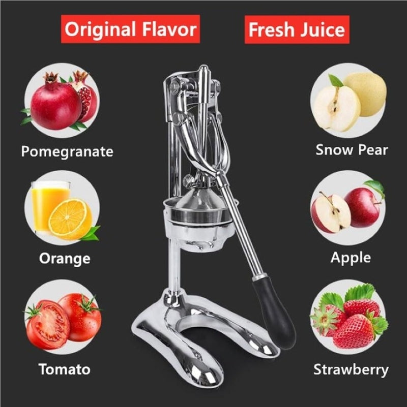 Storcător Citrice Manual Tip Presă Profesional Fontă Inox XL-4