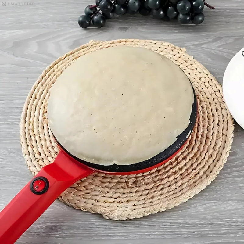 Tigaie Electrică Clătite Antiaderentă 20cm cu Vas și Tel